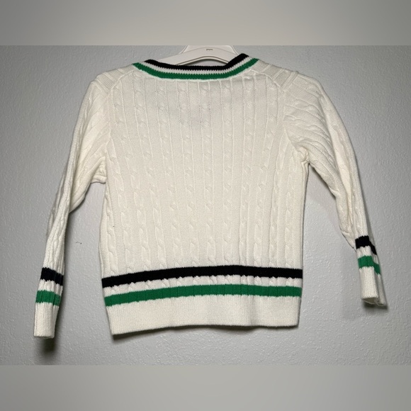 Janie & Jack Boys Stripe Cable Knit Sweater Sz 18-24 months - Picture 5 of 5